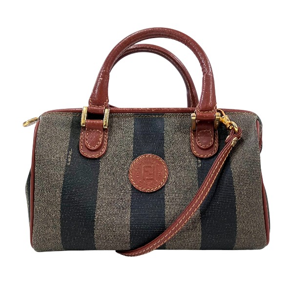 楽天市場】【バッグ】FENDI フェンディ ペカン柄 ハンドバッグ ミニ