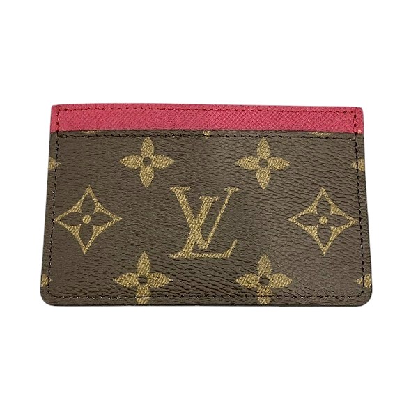 ルイヴィトン Louis Vuitton モノグラム ポルトカルトサーンプル M60703 ブランド小物 カードケース レディース 送料無料 【中古】