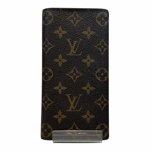 ルイヴィトン Louis Vuitton モノグラム ポルトフォイユブラザ M66540 長財布 2つ折り財布 ユニセックス 送料無料 【中古】