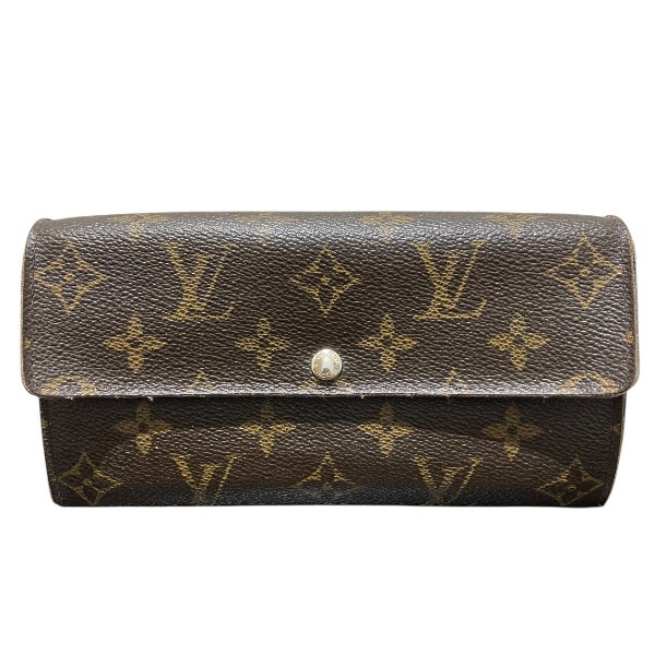 ルイヴィトン Louis Vuitton モノグラム ポルトフォイユ サラ M61734 長紙入れ ユニ一発やる 貨物輸送無料 【中古】