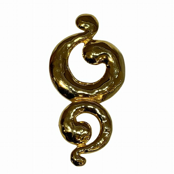 楽天市場】【返品OK】 イヴ サンローラン YSLロゴ ゴールドカラー 回転