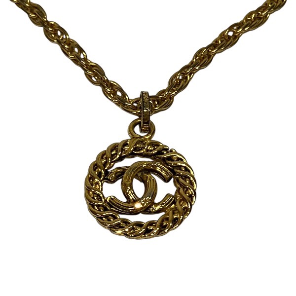 シャネル CHANEL ココマーク ペンダント ヴィンテージ ブランド小物 ネックレス レディース 送料無料 【中古】