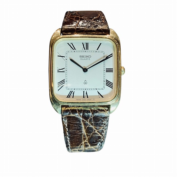 楽天市場】SEIKO(セイコー) ラサール 7751 SS クォーツ メンズ 【中古