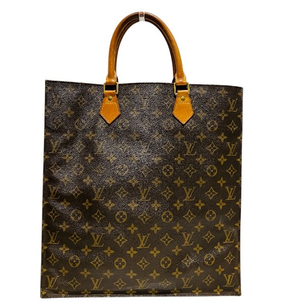 ルイヴィトン Louis Vuitton モノグラム サックプラ M51140 バッグ トートバッグ ユニセックス 送料無料 【中古】