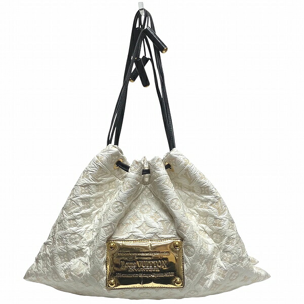 ルイヴィトン Louis Vuitton モノグラム・エン・ヴィニル スクイーチ M95258 巾着 バッグ ショルダーバッグ レディース 送料無料 【中古】