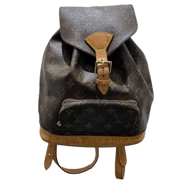 ルイヴィトン Louis Vuitton モノグラム モンスリMM M51136 バッグ リュック レディース 送料無料 【中古】