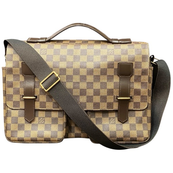 ルイヴィトン Louis Vuitton ダミエ ブロードウェイ N42270 御徒面子 ショルダーバッグ 伝達人御徒面子 メンズ 貨物輸送無料 【中古】