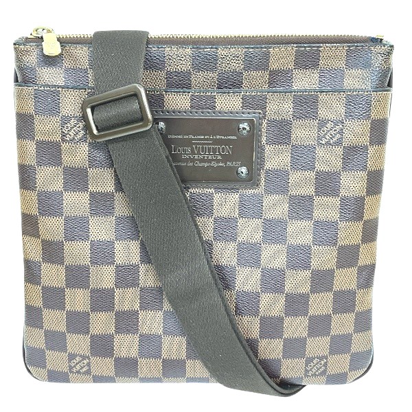 ルイヴィトン Louis Vuitton ダミエ ポシェットブラットブルックリン N41100 バッグ ショルダーバッグ ユニセックス 送料無料 【中古】