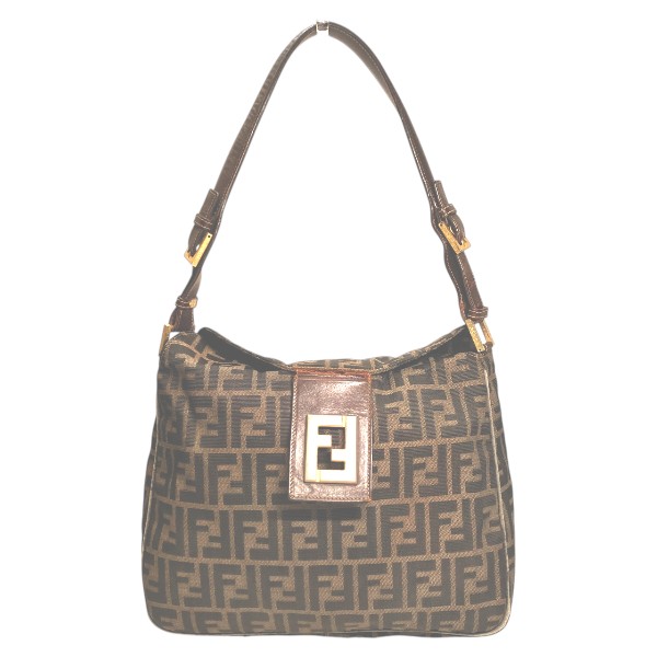 フェンディ FENDI ズッカ柄 26435 バッグ ショルダーバッグ レディース 送料無料 【中古】｜ワンダープライス　店