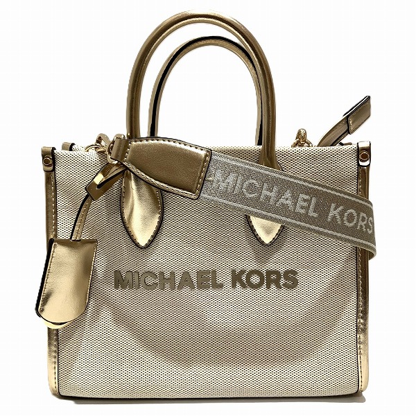 マイケル・コース トップジップ ショッパー クロスボディ スモール バッグ ハンドバッグ ショルダーバッグ レディース 送料無料 【中古】｜ワンダープライス　店