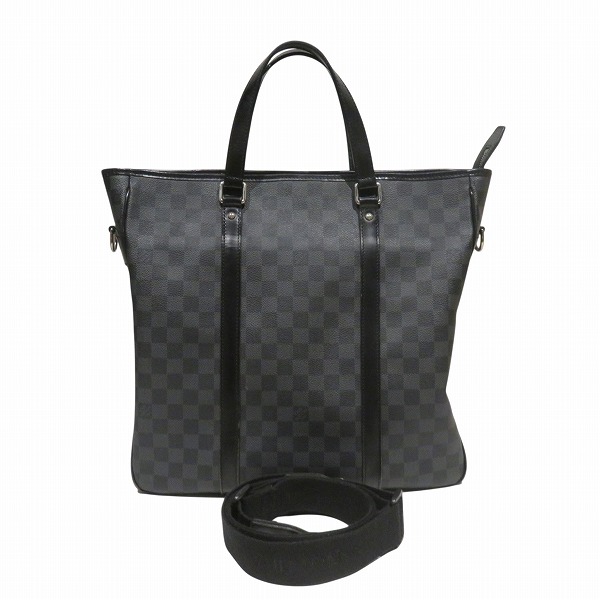 ルイヴィトン Louis Vuitton ダミエ・グラフィット タダオPM N41259 2WAY バッグ トートバッグ ショルダーバッグ メンズ 送料無料 【中古】