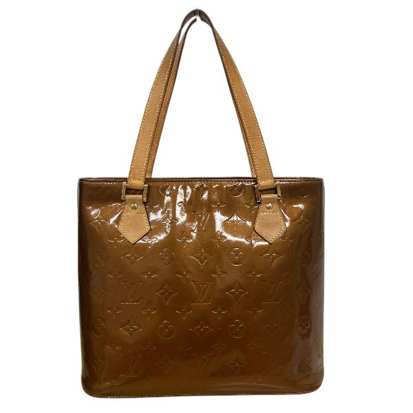 ルイヴィトン Louis Vuitton モノグラムヴェルニ ヒューストン ブロンズ M91122 バッグ トートバッグ ハンドバッグ レディース 送料無料 【中古】