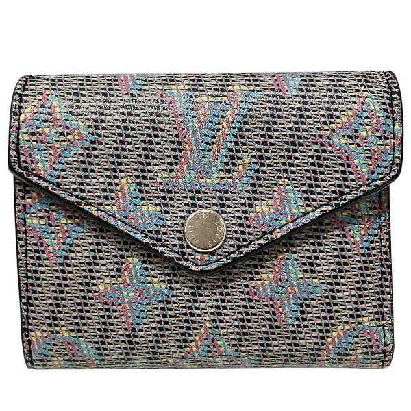 ルイヴィトン Louis Vuitton モノグラムLV受けが良い ポルトフォイユゾエ M68665 二つ折り紙入れ ユニ一発やる 貨物輸送無料 【中古】