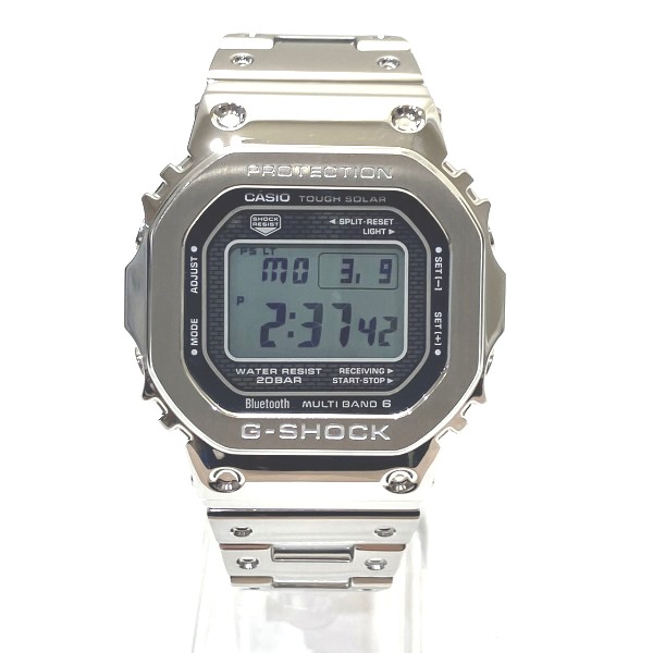 カシオ G-SHOCK GMW-B5000D-1JF 電磁波ソーラー 時辰儀 ウォッチ メンズ 貨物輸送無料 【中古】