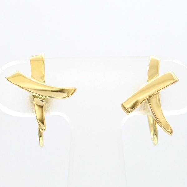 Wonder Price Rakuten Global Market Tiffany Kiss 18k Yg Earrings Tiffany Kiss 18k Yg Earrings Metal Used Jewelry