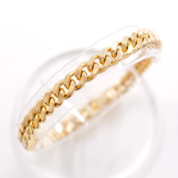 Wonder Price: Two K18 18-karat gold YG yellow gold bracelet metal approximately 19.8 g ...