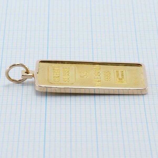 クレディスイス インゴット 金 K24yg K14yg ペンダントトップ 総重量約5 3g ジュエリー 中古 送料無料 新品同様 中古 あす楽 ギフトラッピング無料 Cgco Org