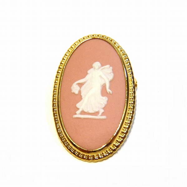 楽天市場 ウエッジウッド カメオ ブローチ ピンク レディース 小物 送料無料 中古 あす楽 ワンダープライス 楽天市場店