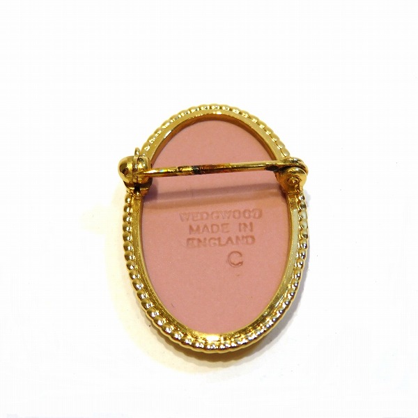 楽天市場 ウエッジウッド カメオ ブローチ ピンク レディース 小物 送料無料 中古 あす楽 ワンダープライス 楽天市場店