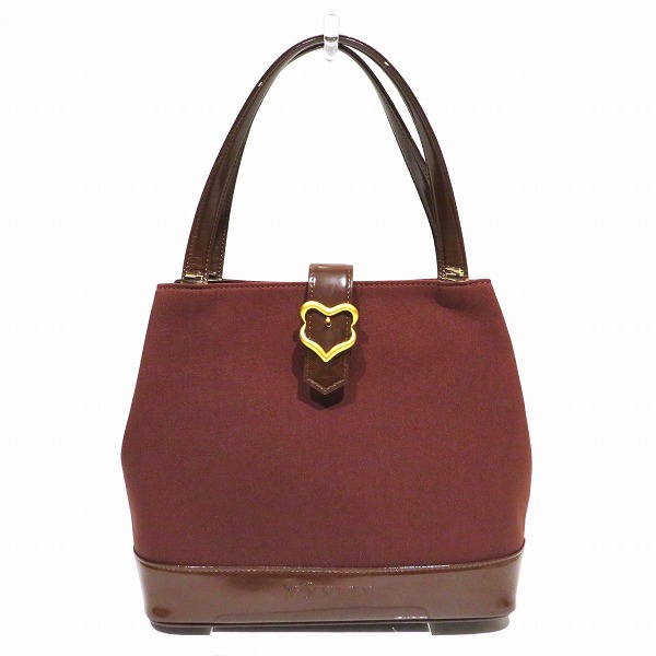 正規品公式ショップのヴィンテージ ハンドバッグ エナメル バッグ バッグ ナイロンキャンバス レディース レディースバッグ 送料無料 中古 全品本物保証 ブランドアイテム イヴサンローラン イヴサンローラン あす楽 激安大特価の