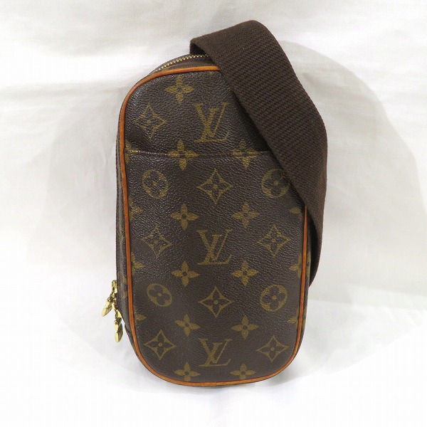 最新な ルイヴィトン Louis Vuitton モノグラム ポシェット ガンジュ