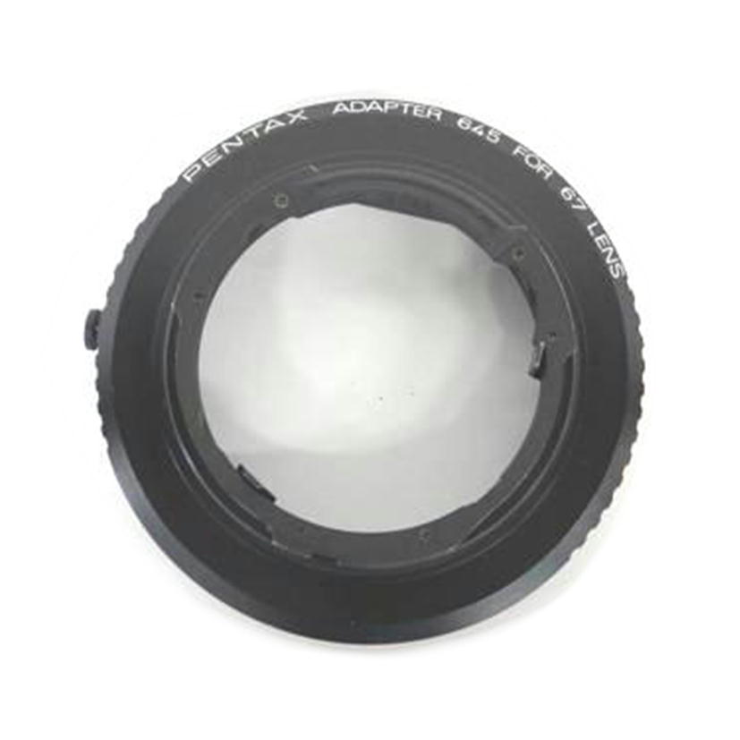 エントリーでP10倍PENTAX ペンタックス レンズマウントアダプター 67レンズ用アダプター645 67レンズ用アダプター645 カメラ関連 Bランク 63