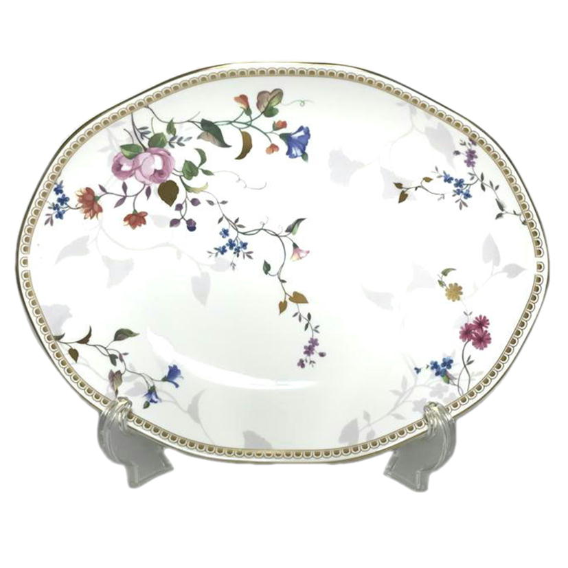 WEDGWOOD ウエッジウッド/ROSEGOLD オーバル皿/ブランド食器/ABランク/51【中古】