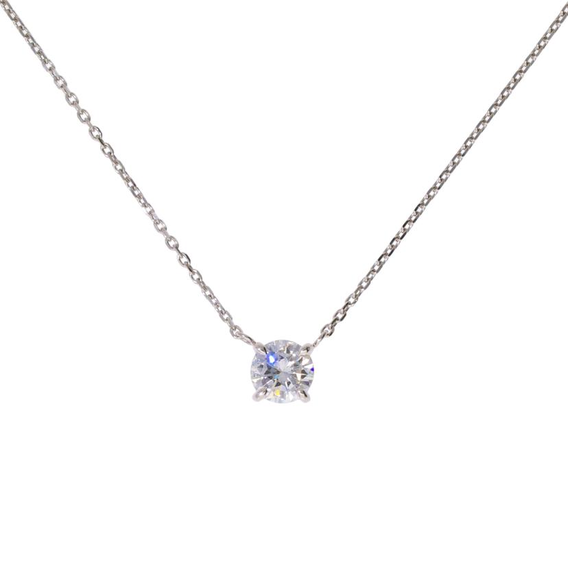Pt900/Pt850ダイヤネックレス1.055ctソ/ネックレス/Aランク/59【中古】