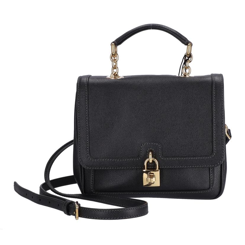 DOLCE&GABBANA ドルチェ&ガッバーナ/2wayチェーンハンド/ブラック/ボッテガ/ABランク/21【中古】｜ワンダーレックス 店