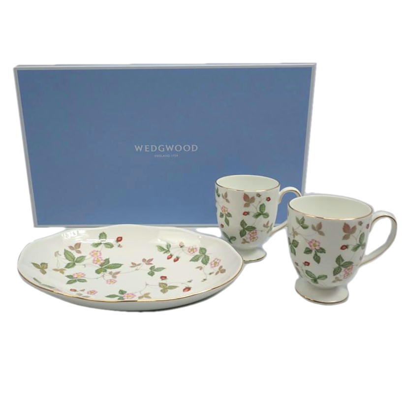 WEDGWOOD ウエッジウッド/マグペア\u0026オーバルディッシュセット/食器類/A序列付ける/21【中古】