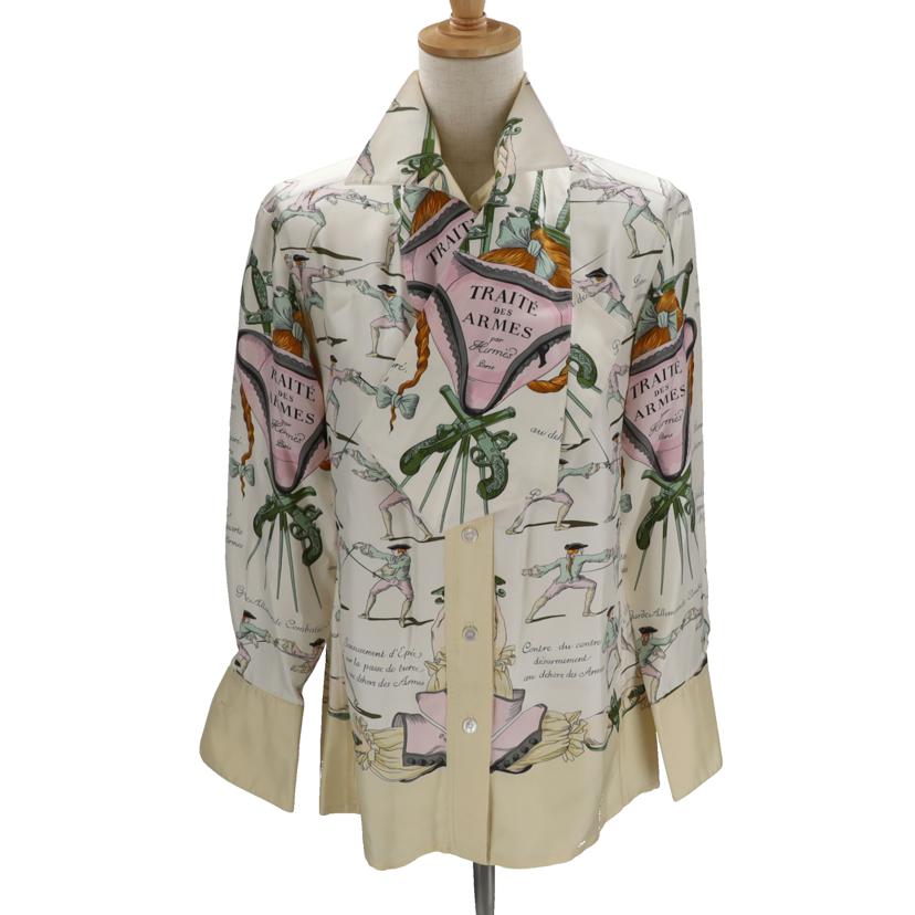 HERMES エルメス/シルクブラウス/エルメス/Bランク/21【中古】