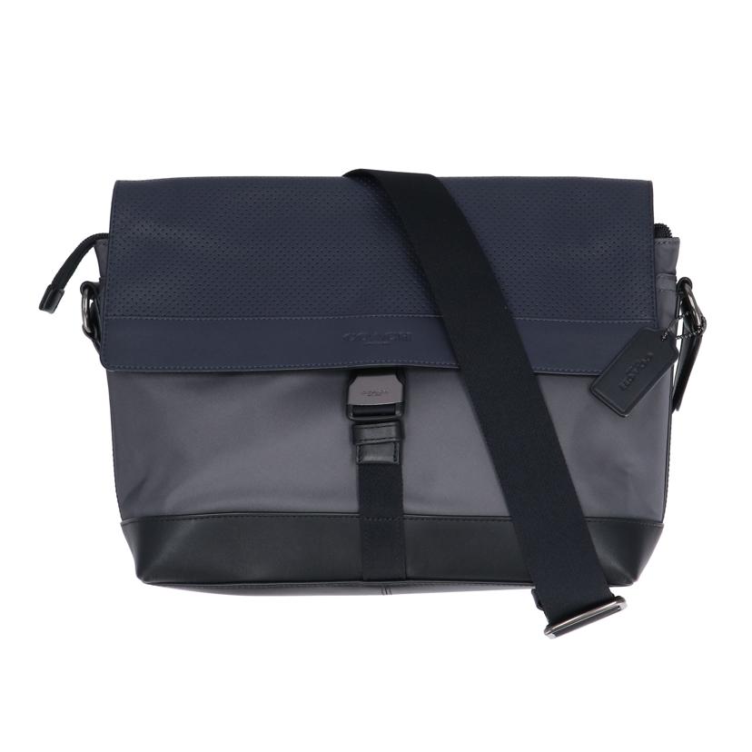 COACH コーチ/バイクバッグパフォレイテッドレザー/ショルダーバッグ/F71963/A17**/コーチ/Aランク/21【中古】