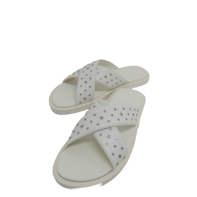新品　JIMMY CHOO 44 メンズ　星型スタッズ PALMO ホワイト JIMMY CHOO JIMMY CHOO ジミーチュウ メンズ スニーカー スター