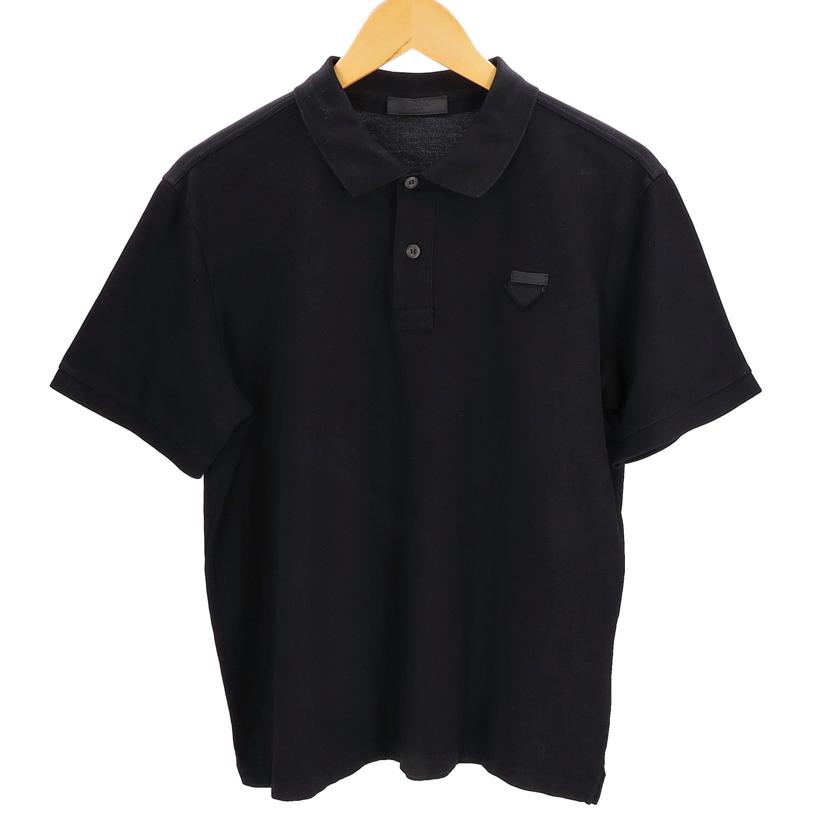 楽天市場】プラダ ポロシャツ PRADA NJ201D NERO ルナロッサ
