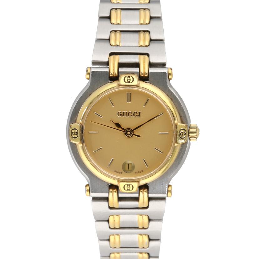 楽天市場】グッチ 9000L 11Pダイヤ レディース 腕時計 デイト ブラック