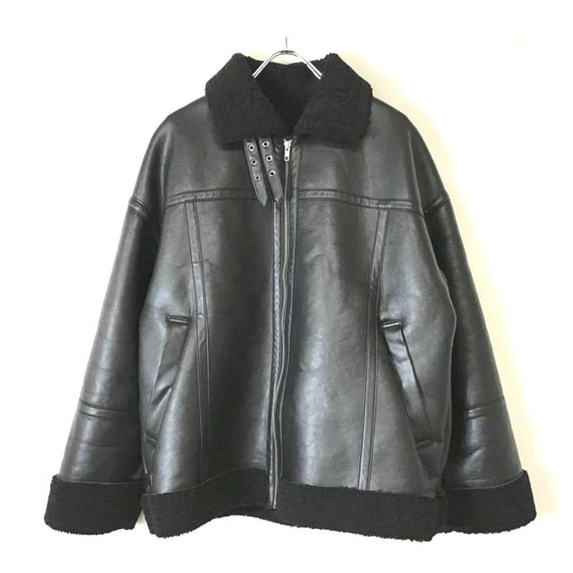 楽天市場】H□ハレ/HARE 羊革 シングルライダースジャケット