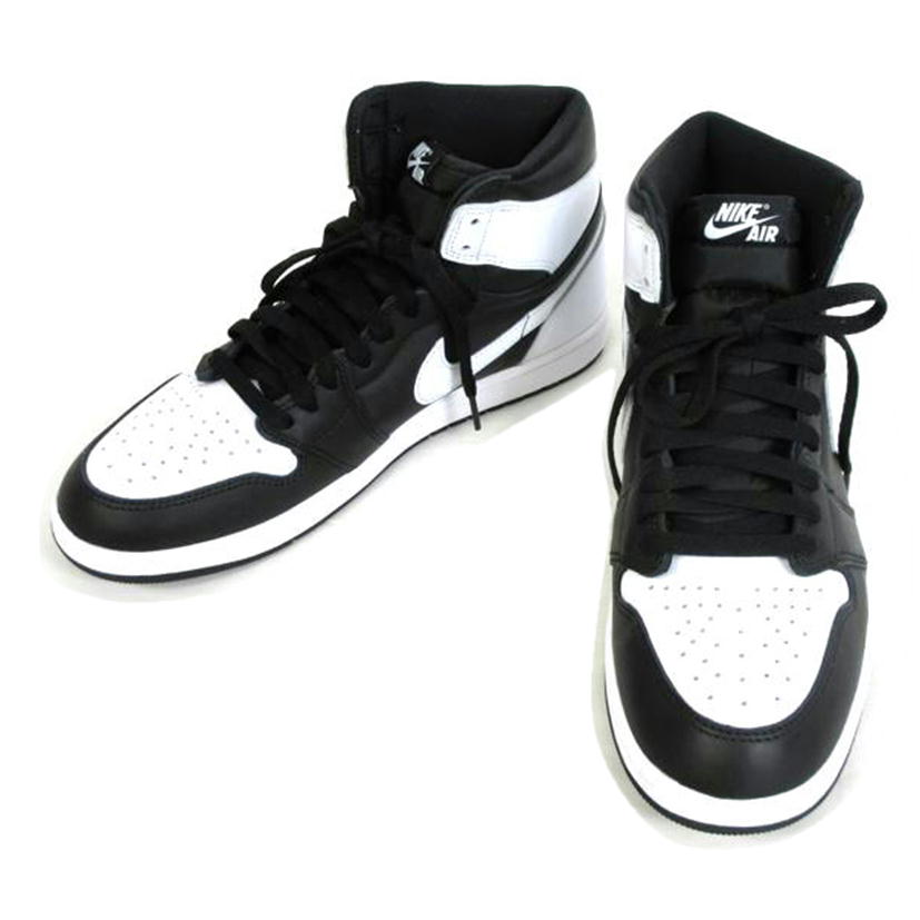 シューズ(男性用) Nike Air Jordan 1 Retro High Black/White 楽天市場】NIKE AIR JORDAN 1 RETRO HIGH OG BLACK/WHITE DZ5485