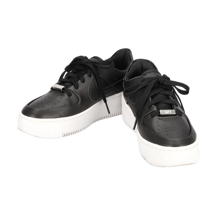 楽天市場】NIKE WMNS AF1 SAGE LOW black/black-white 【ナイキ