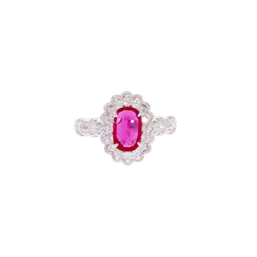 ◎K18ルビーダイヤリング1.03/D0.47ct/Aランク/59【中古】｜ワンダーレックス 店