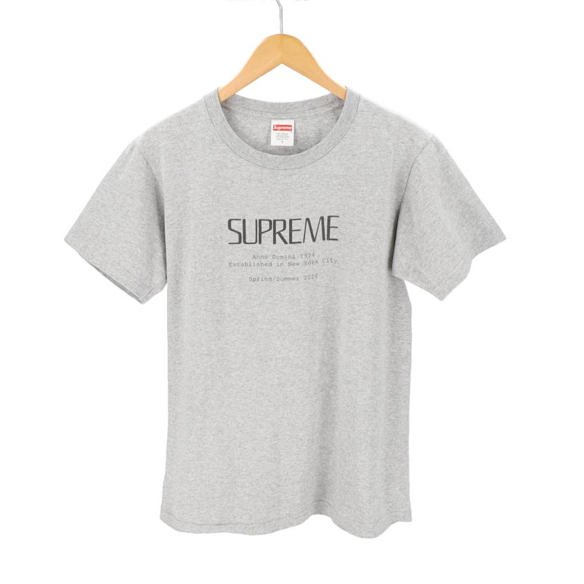 Supreme シュープリーム/ビッグロゴタイプ ティーシャツ 20SS/AB位置づける/85【中古】