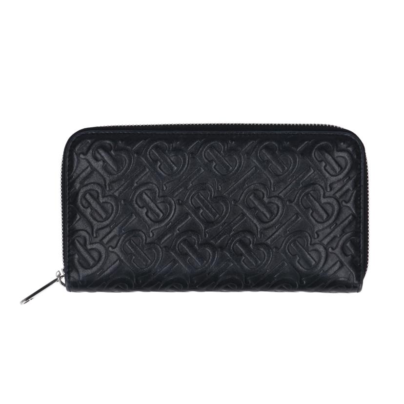 BURBERRY バーバリー/結核症モノグラム/ラウンドジッパー/長紙入れ/80176521/AB序列付ける/19【中古】
