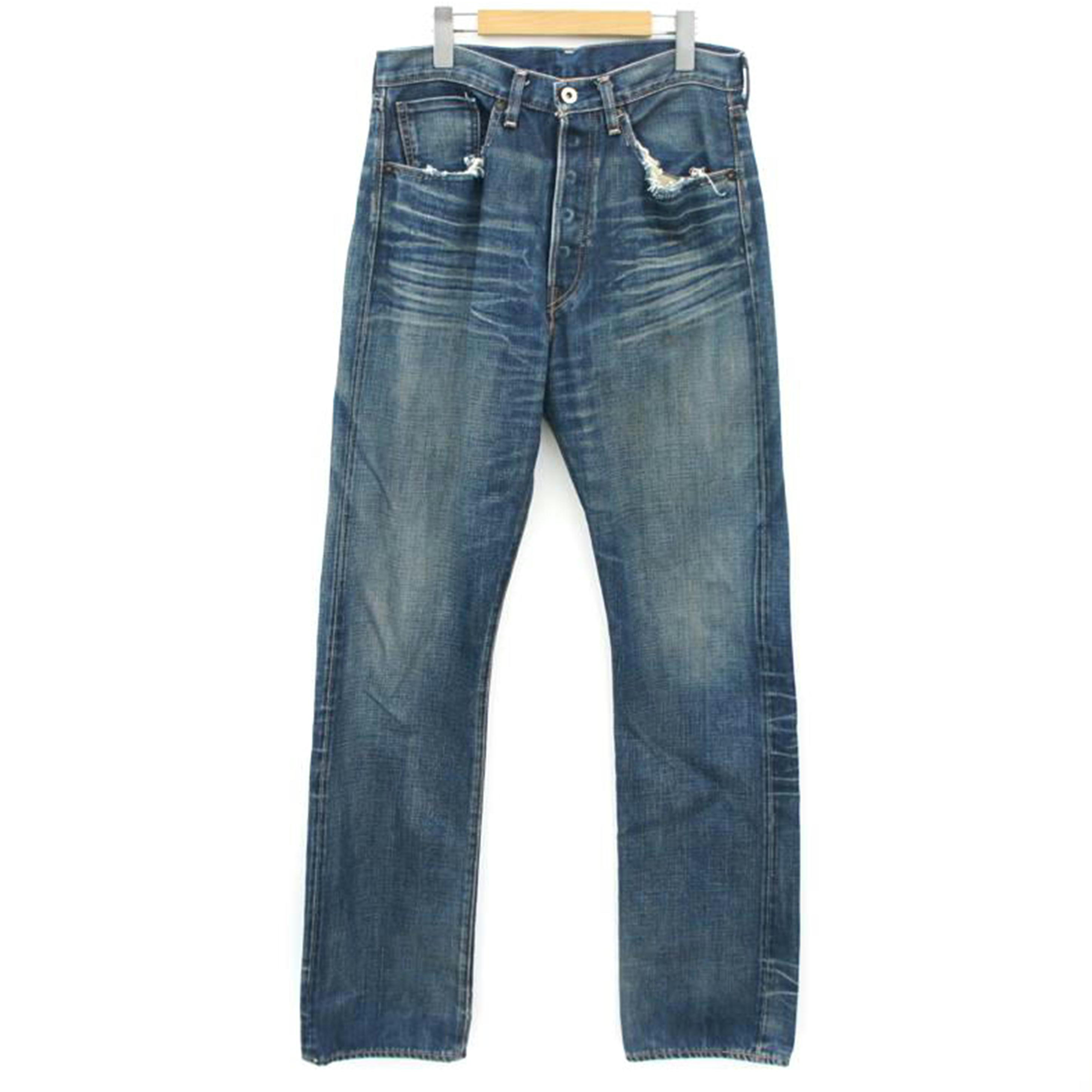 W36 USA製 99年製 LEVI'S 501 レギュラー ストレート 90s Levi's】「501」90sセルビッチ レギュラーストレート（デニム