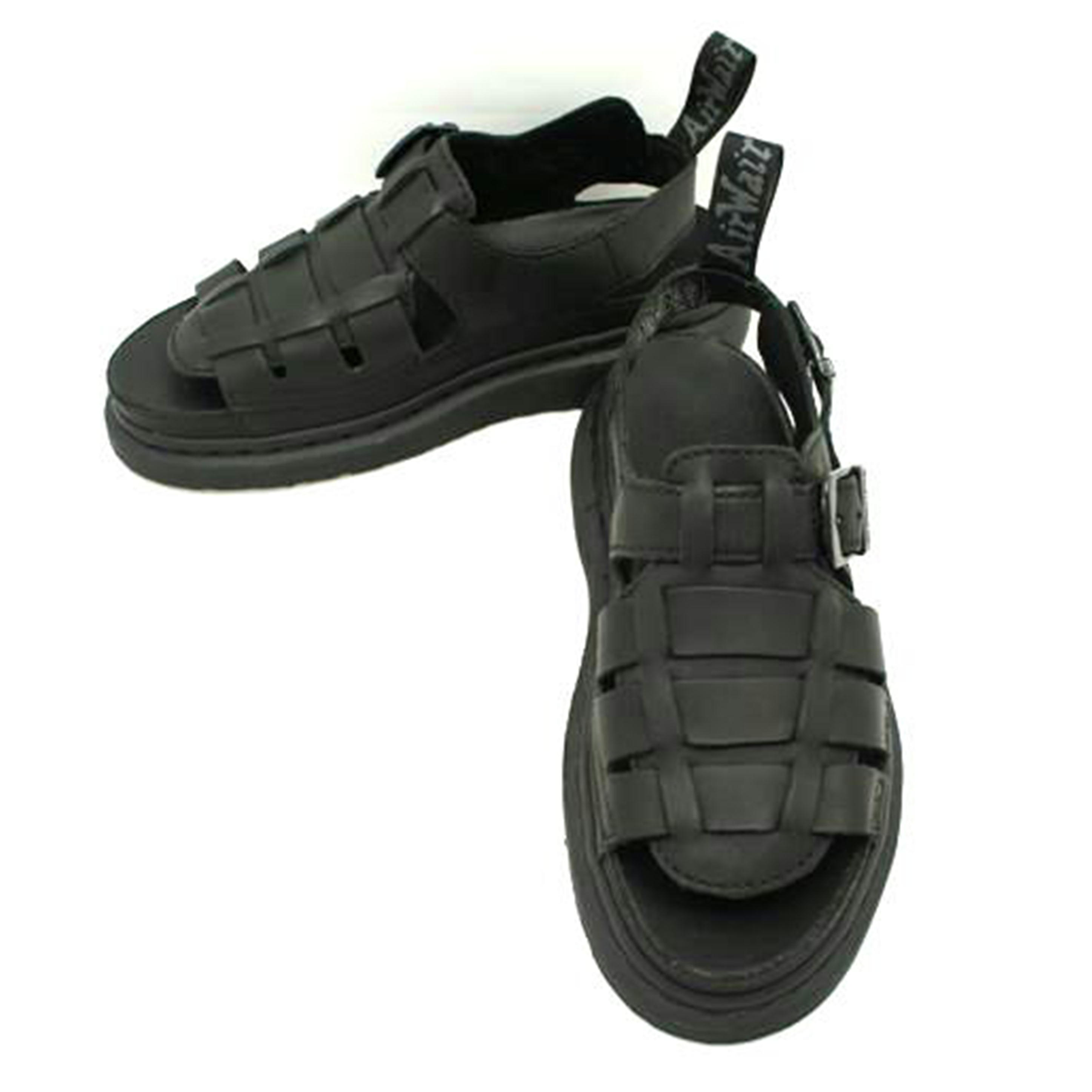 Dr. Martens ×rick owens レザーストラップサンダル42箱付 Dr. Martens ×rick owens レザーストラップサンダル42箱付