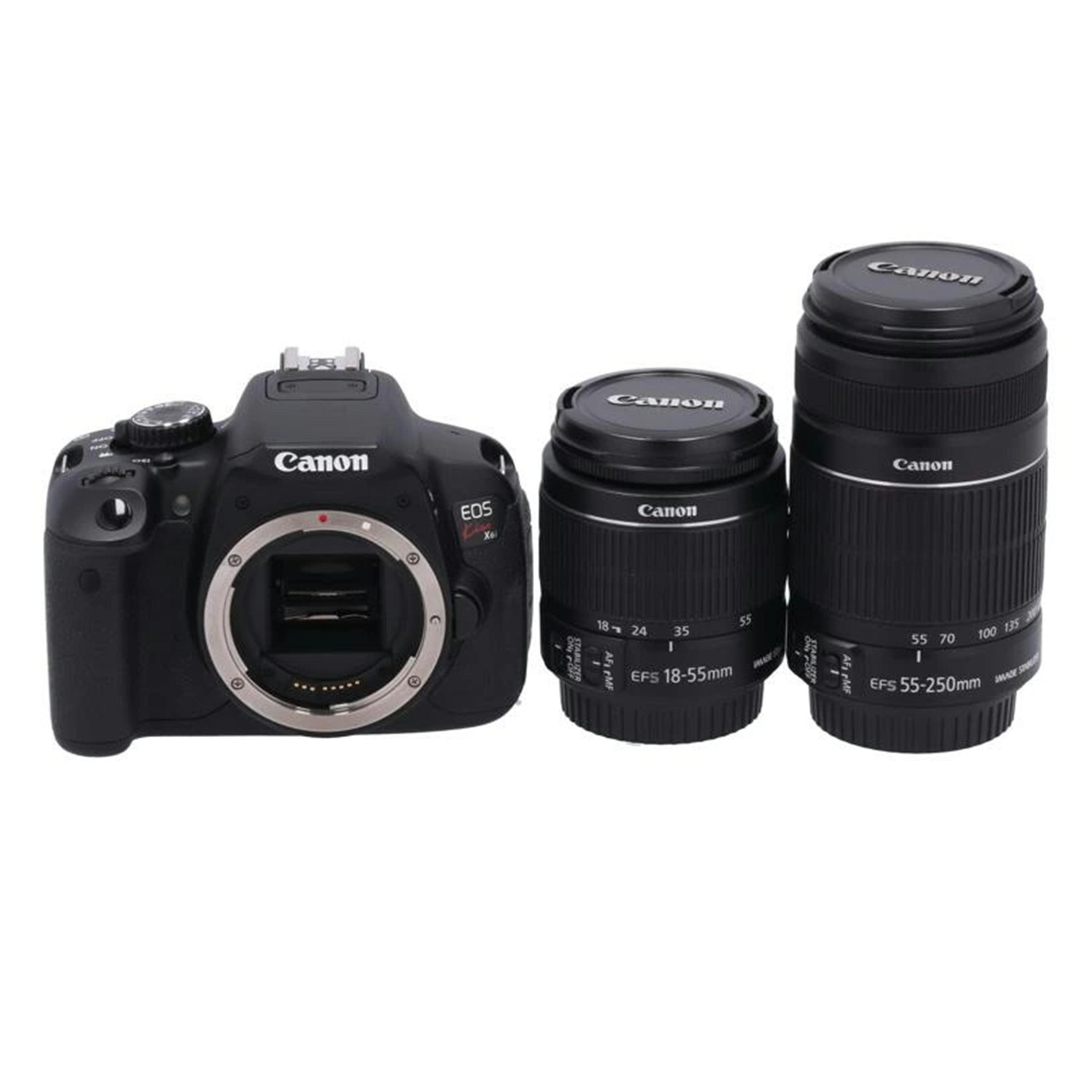 楽天市場】Canon キヤノン/デジタル一眼ダブルズームキット/EOS Kiss