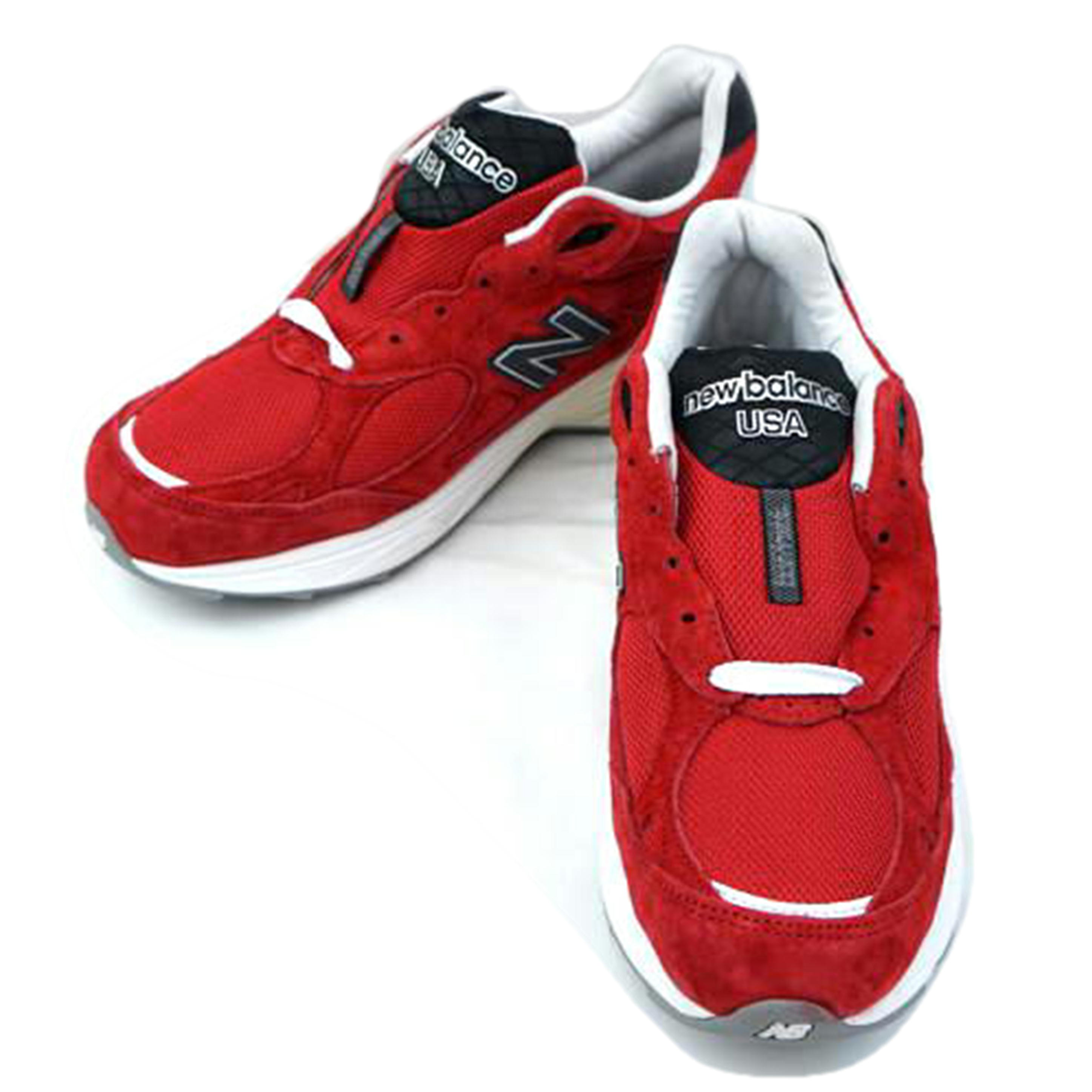 new balance ニューバランス/スニーカー990/レッド USA 27.5/US990MC3/Aランク/67【中古】