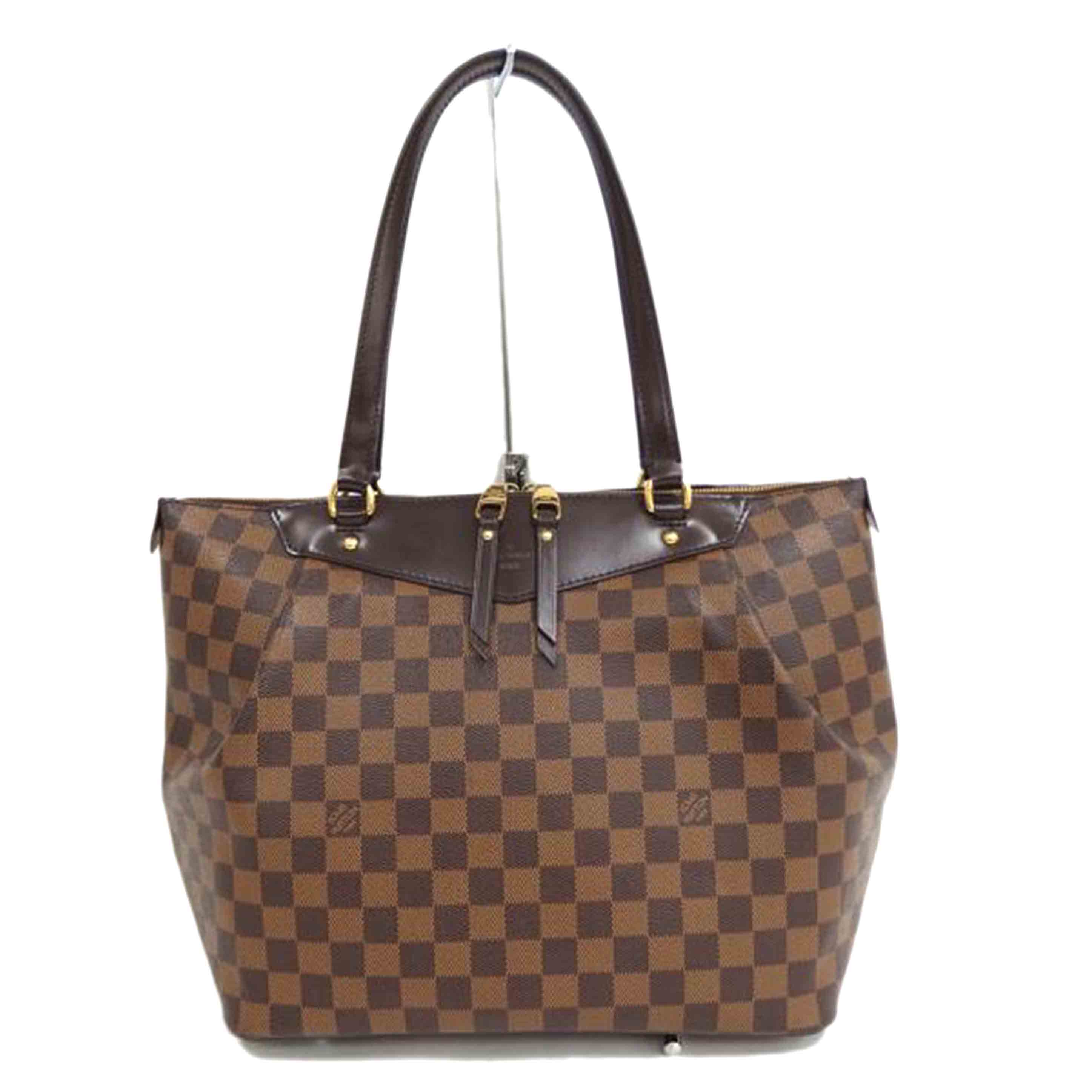 LOUIS VUITTON Westminster GM ダミエキャンバス × レザー Tote Bag N41103 Brown