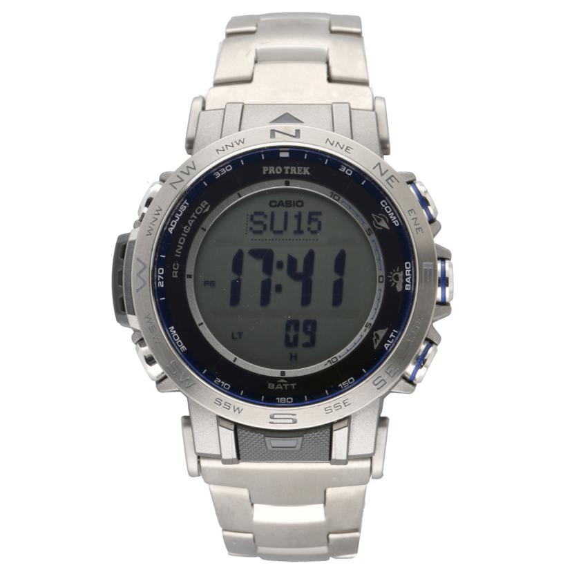 CASIO / PROTREX PRW-3500-1JF【中古良品】 楽天市場】【中古】USED 正規品 Casio PROTREK トリプルセンサー