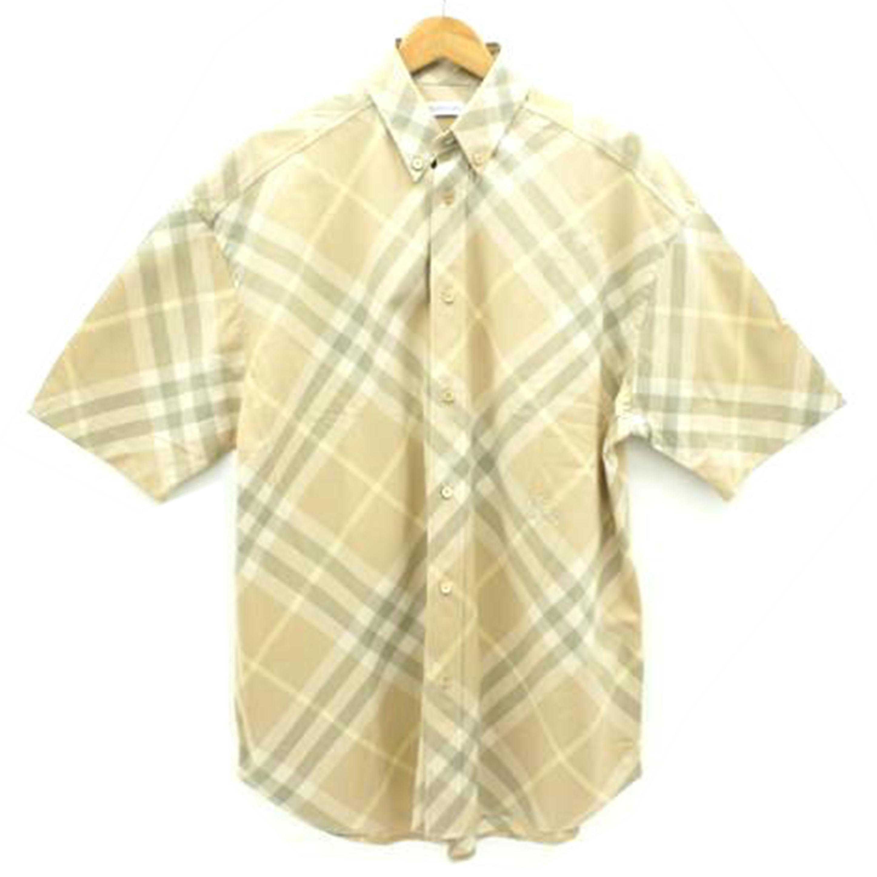 楽天市場】バーバリー BURBERRY チェックシャツ 長袖シャツ 衣料