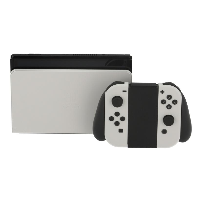 Nintendo Switch - Nintendo　Switch EL 新品 Nintendo Switch（有機ELモデル） Joy-Con(L)/(R) ホワイト HEG