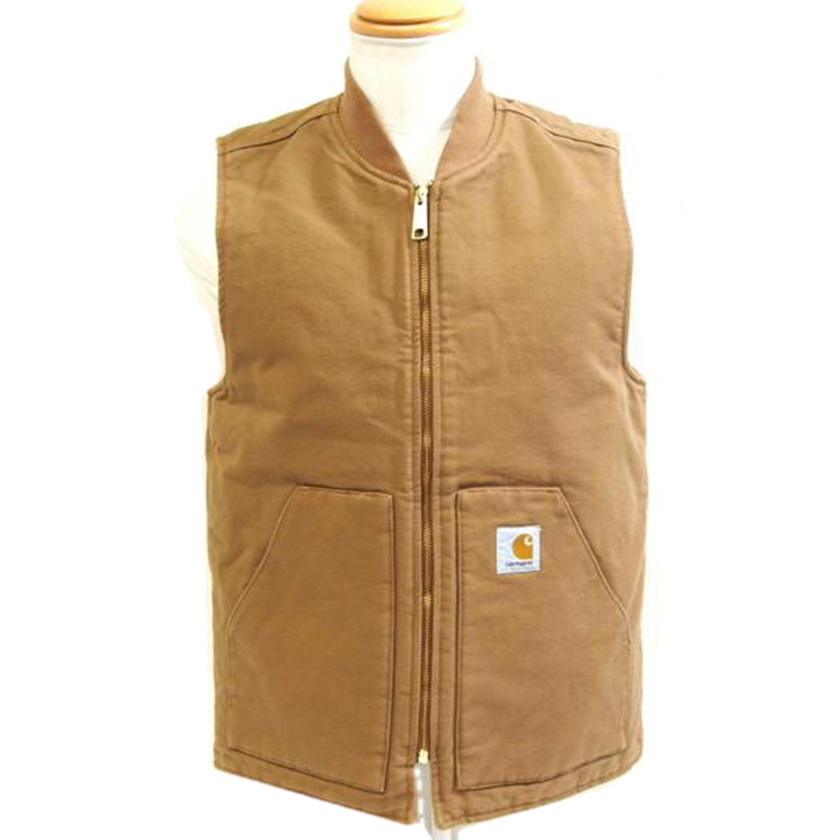 楽天市場】カーハートCARHARTT メキシコ製オレンジ ダックベスト